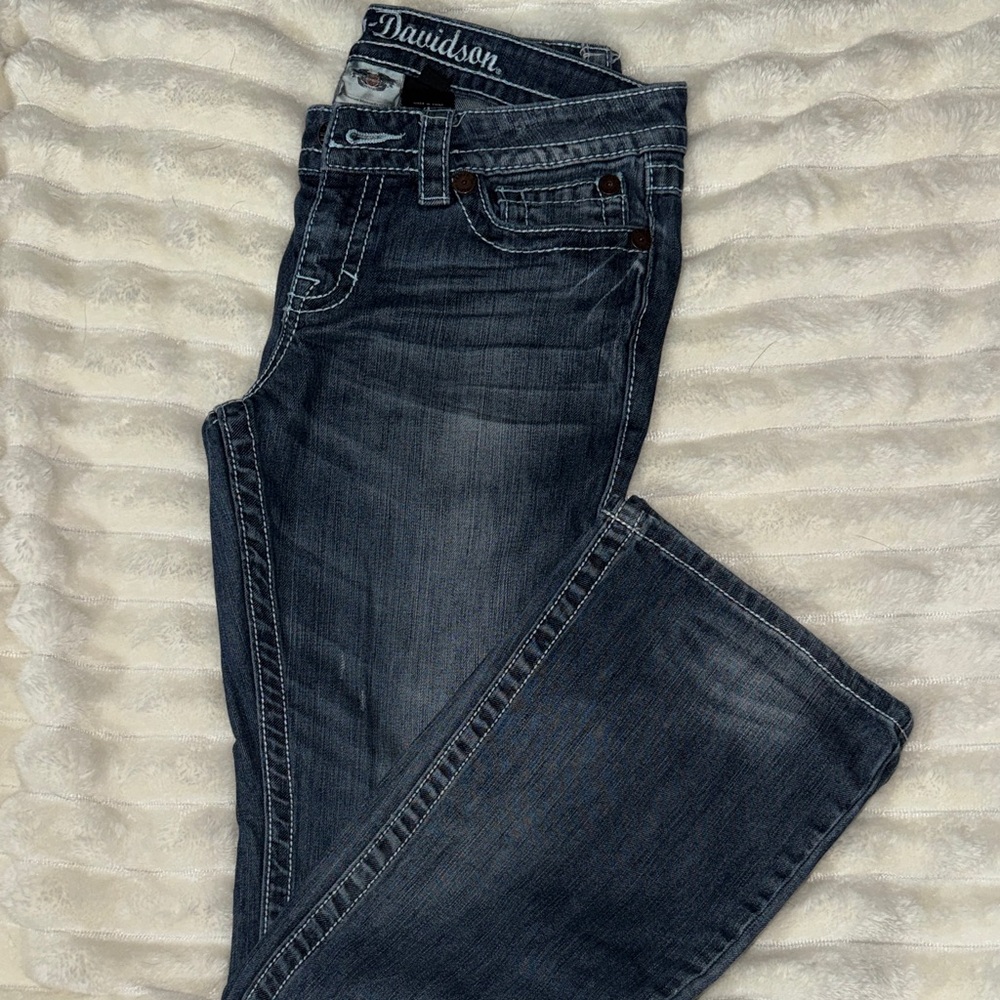 Harley-Davidson Women's Indigo Boot Cut Jeans